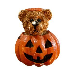 Vintage Boyds Bears Bearwear "Alden...Trick Or Treat" Halloween Pumpkin Pin